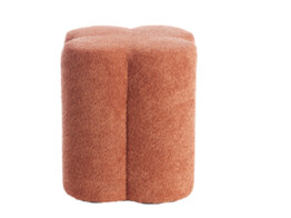 Pouf 38 x 38 x 45cm Nalani boucle terra