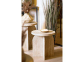 Side table Otinia sand travertin