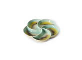 70s ceramics snack tray glint