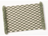 Riviera placemat damier groen