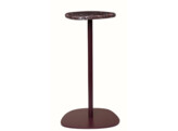 Plyo accent table dark grape