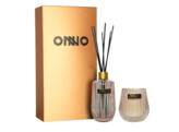 Onno Eclectic giftset pink diffuser   candle