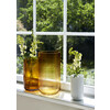 Lyngby vase H25 amber mondgeblazen glas