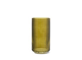 Lyngby vase H20 5 olive green