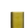 Lyngby vase H20 5 olive green