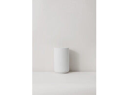 Lyngby vase H38 white porcelain