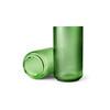 Lyngby vase H38 green mondgeblazen