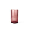 Lyngby vase H25 burgundy