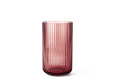 Lyngby vase H25 burgundy