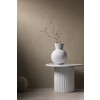 Lyngby tura vase H34 white porcelain