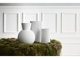 Lyngby tura vase H34 white porcelain