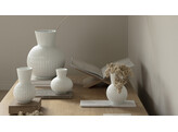 Lyngby tura vase H34 white porcelain