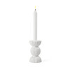 Lyngby tura candle holder H12 5 white