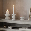 Lyngby tura candle holder H12 5 white