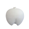 Sumo vase big bone white