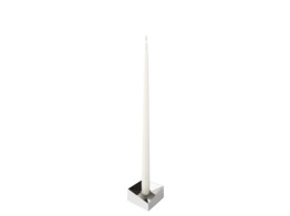 Reflect S chrome candle holder
