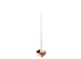Reflect S rose gold candle holder