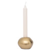 Candle holder Pietra gold