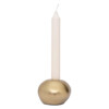 Candle holder Pietra gold