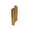 Culture vase tubes gold