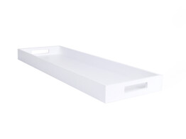 Zen tray extra long white