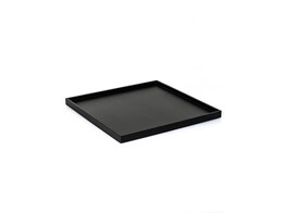 Low tray square M black