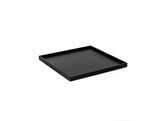 Low tray square M black