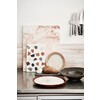 Marble cutting board pink polished