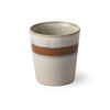 Ceramic 70s mug snow