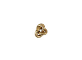 Knot table small gold