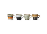 70s ceramics cappuccino mugs verve set of 4