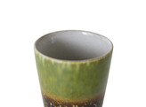 70s ceramics tea mug algae