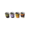 70s ceramics egg cups island set of 4
