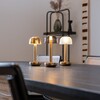 Two table light gold PC frosted