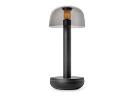 Two table light black PC smoked