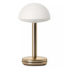 Bug table light gold frosted