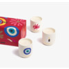 Mini candle set of 3 travel from home