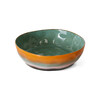 70s ceramics pasta bowl golden hour per stuk