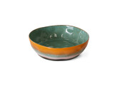 70s ceramics pasta bowl golden hour per stuk