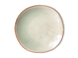 70s ceramics side plate mist per stuk