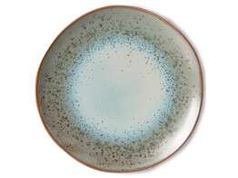 70s ceramics dinner plate mineral per stuk