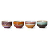 70s ceramics noodle bowls geyser set of 4