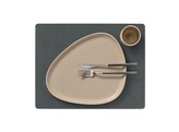 Table mat square L nupo anthracite