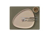 Table mat square L nupo army green