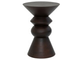 UNC side table Luova walnut