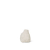 Vulca mini vase off-white stone