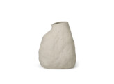 Vulca vase M off-white stone