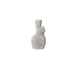 Yara vase L grey pumice