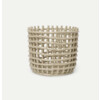 Ceramic basket L cashmere