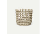 Ceramic basket L cashmere